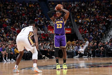 lebron stats vs pelicans|LeBron James and the Lakers beat Pelicans in play.